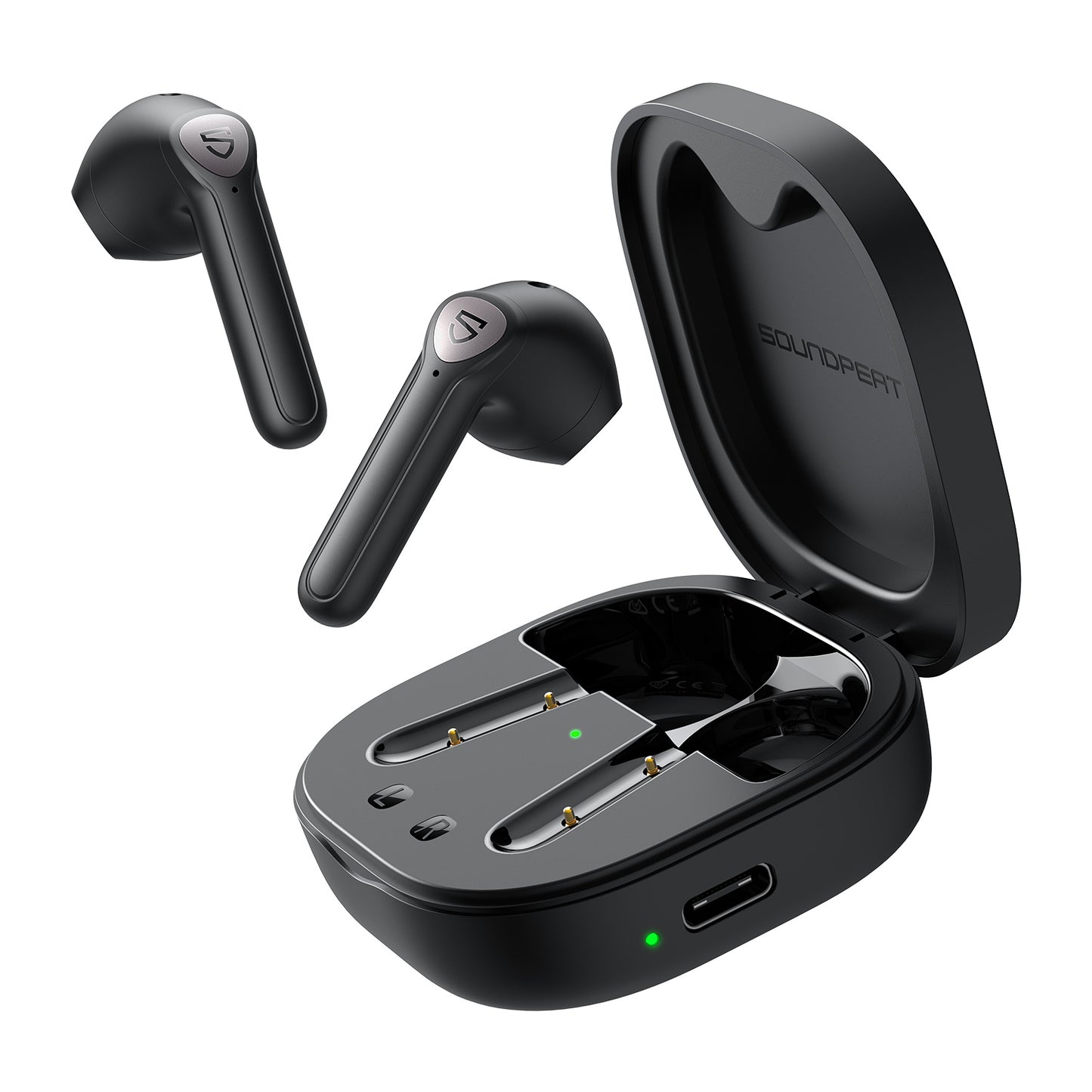 Căști Bluetooth fără fir TrueAir2, Aptx binaurale, semi-intraauriculare, sport, alergare, durată lungă de viață a bateriei