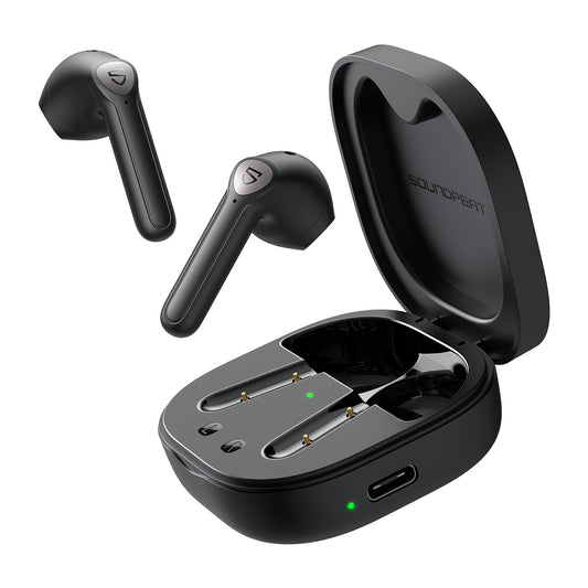 Căști Bluetooth fără fir TrueAir2, Aptx binaurale, semi-intraauriculare, sport, alergare, durată lungă de viață a bateriei