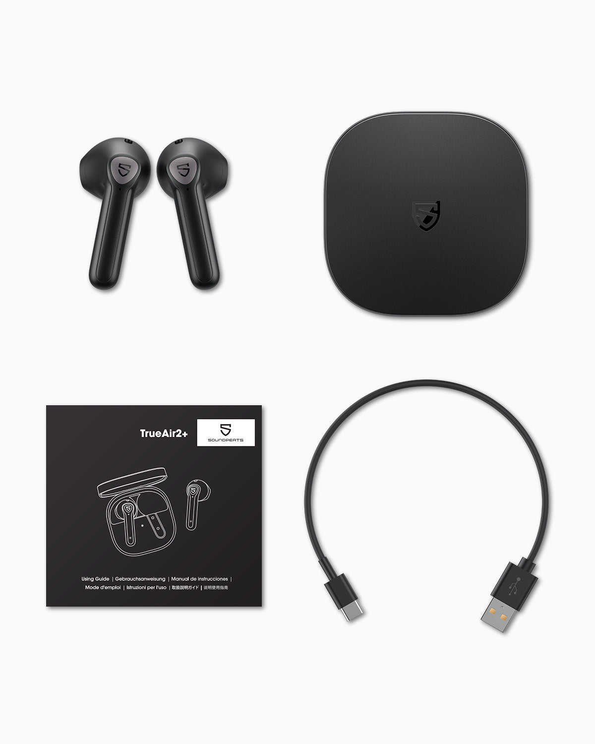 Căști Bluetooth fără fir TrueAir2, Aptx binaurale, semi-intraauriculare, sport, alergare, durată lungă de viață a bateriei